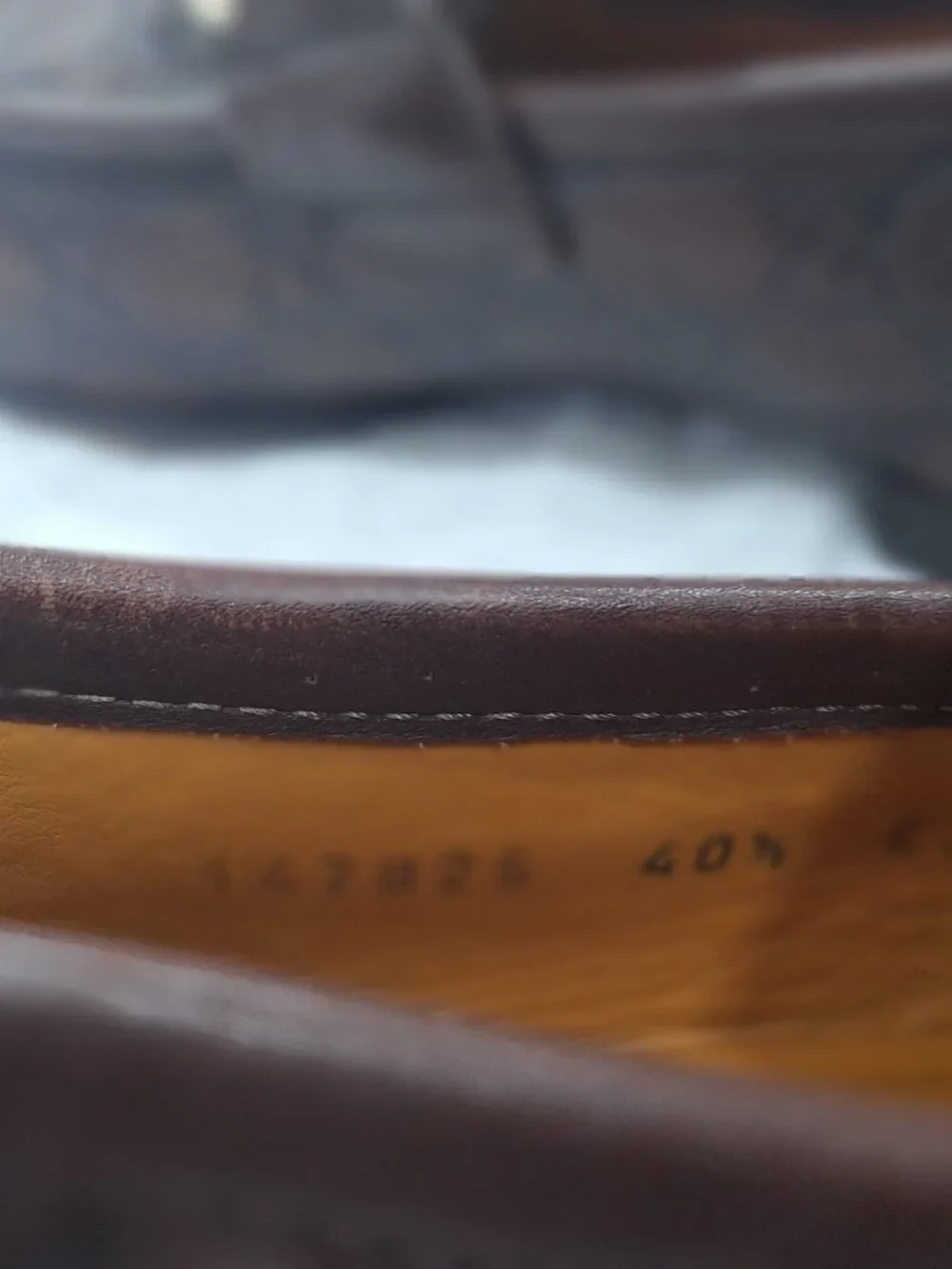 Gucci GG Monogram Leather Horsebit Loafers Brown Gold Hardware EU 40.5